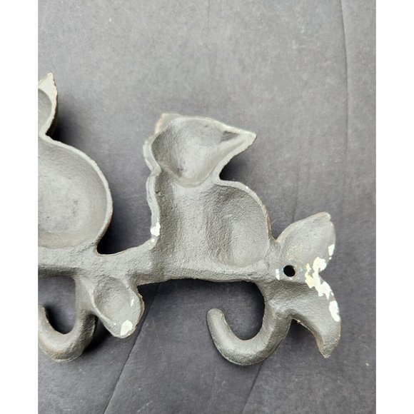 Cats Kittens With 4 Hooks Hangers For Wall Coat Key - Picture 13 of 14